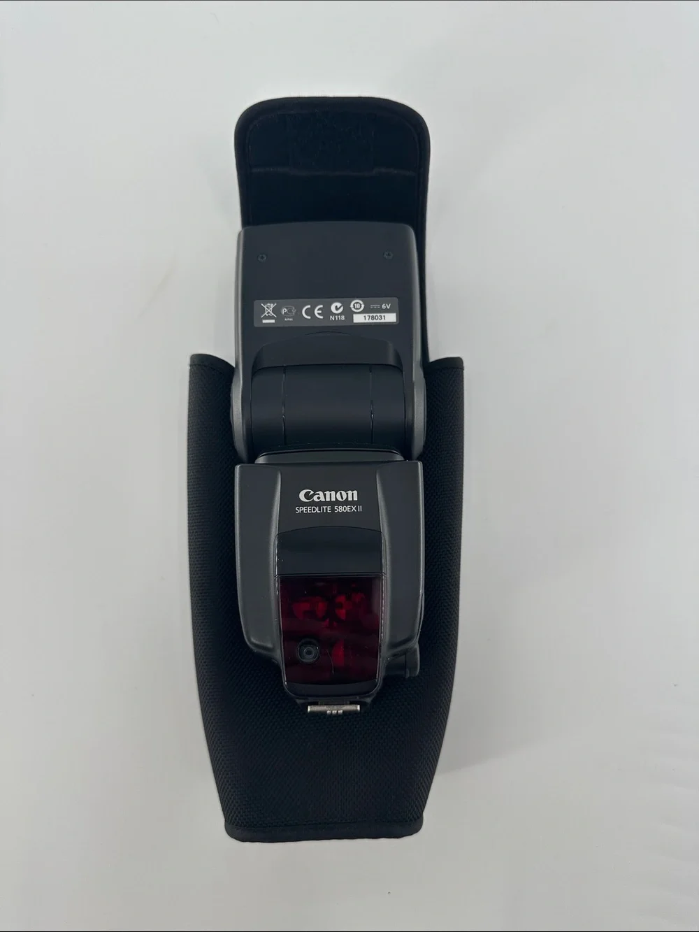 Canon 580EX II Flash Unit in Black